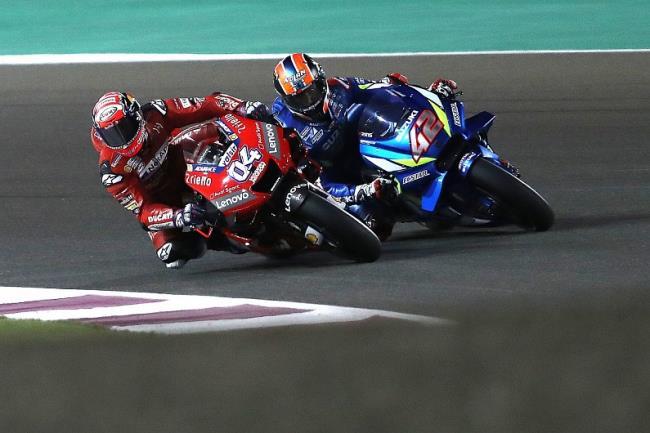 Suzuki y Ducati esta temporada en un GP 
