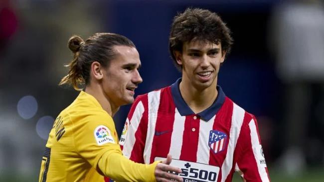 Griezmann y Joao Félix