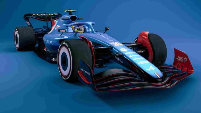 Uno de los prototipos del Alpine de 2022