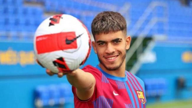 Abde con el FC Barcelona