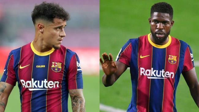 Coutinho y Umtiti