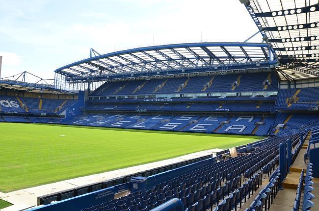 Stamford Bridge vacío, algo que se repitió la pasada temporada la tener que jugarse a puerta vacía