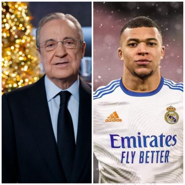 Florentino y Mbappé