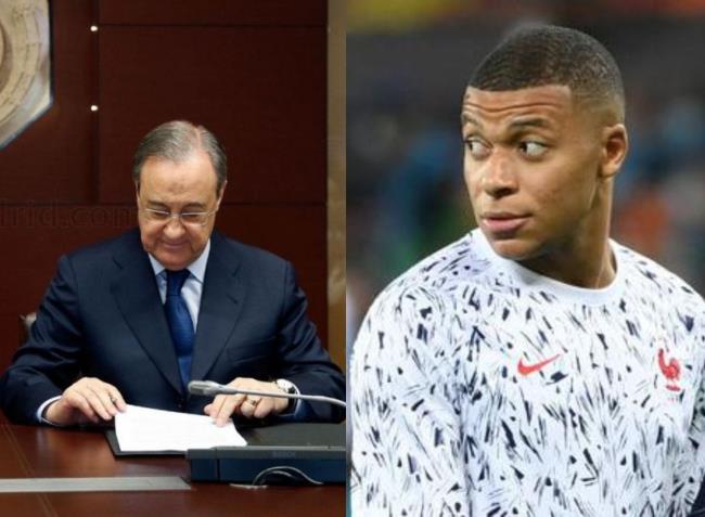 Florentino y Mbappé