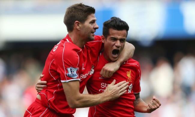 Gerrard y Coutinho