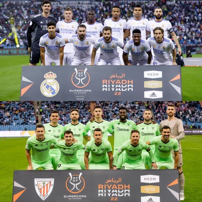 Real Madrid y Athletic Club Supercopa