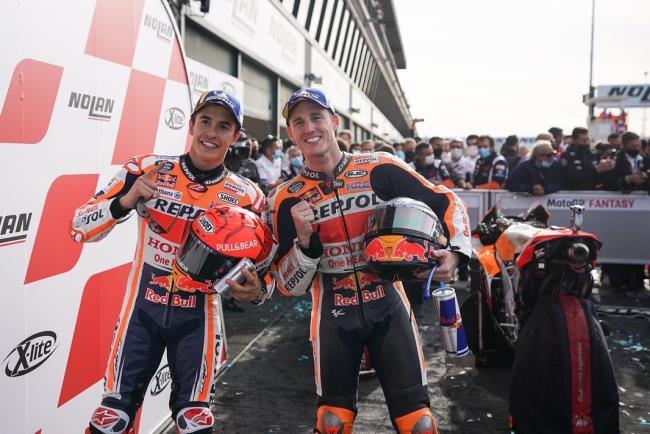 Marc Márquez y Pol Espargaró