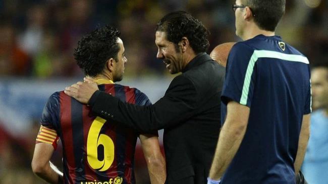 Xavi y Simeone