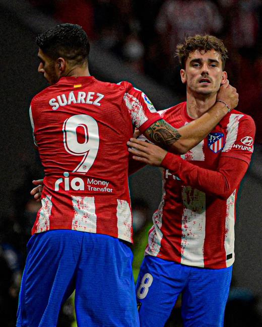 Suárez y Griezmann
