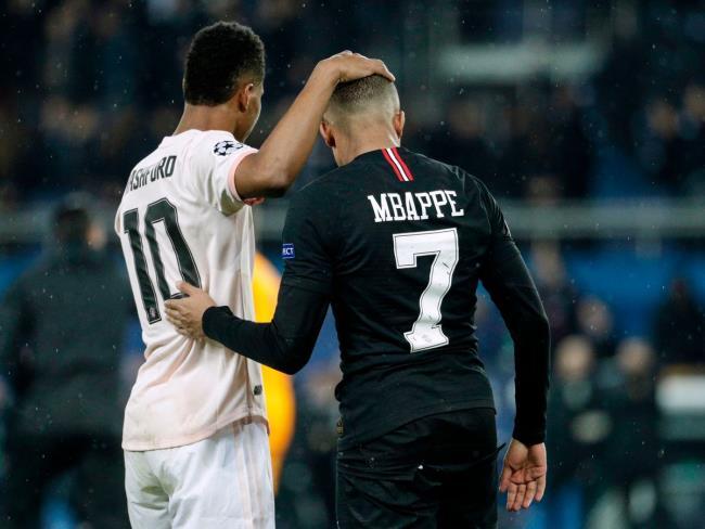Rashford y Mbappé
