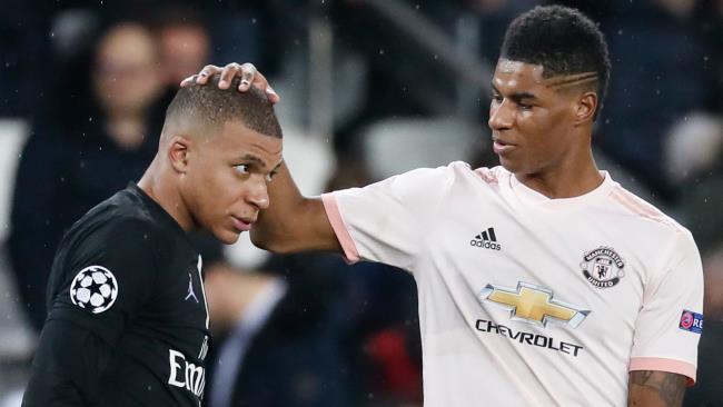 Rashford y Mbappé
