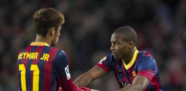 Debut de Adama con el Barça