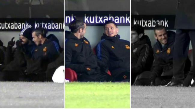 Bale y Jovic en el banquillo del Real Madrid