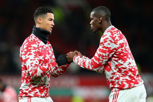 Cristiano Ronaldo y Pogba