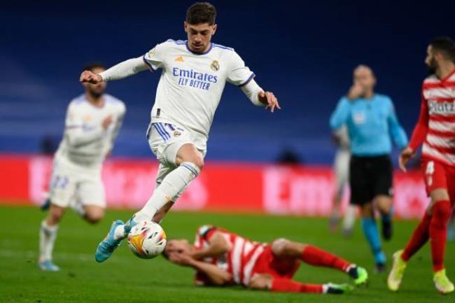 Valverde en un partido contra el Granada