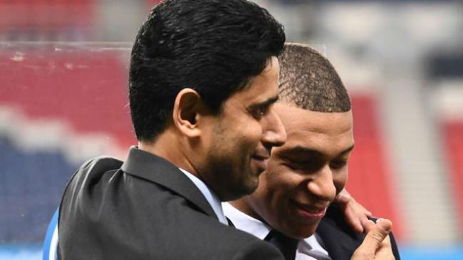 Al-Khelaifi y Mbappé