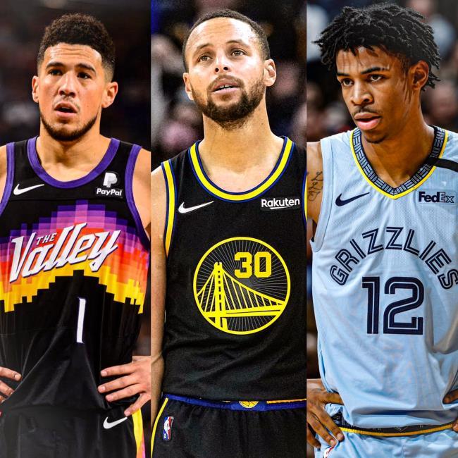 Booker, Curry, Morant