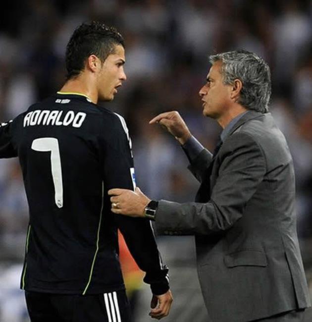 CR7 y Mourinho