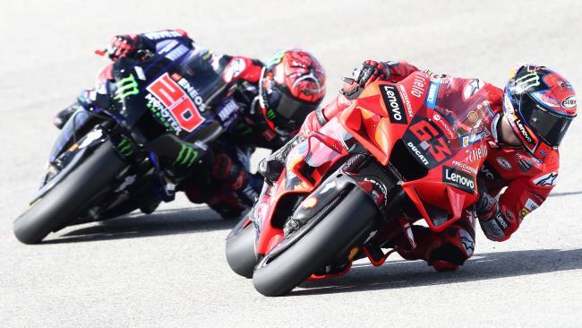 Quartararo y Bagnaia