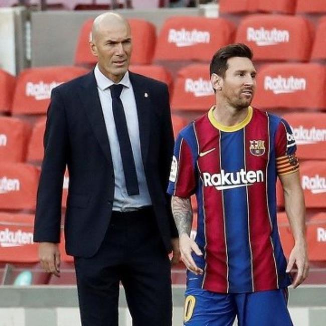 Messi y Zidane