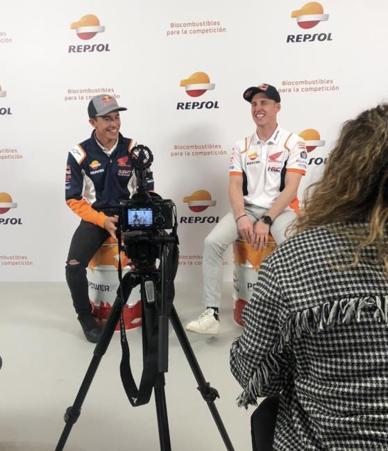 Marc Márquez y Pol Espargaró