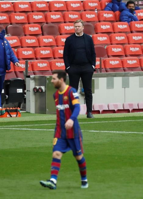 Koeman y Messi