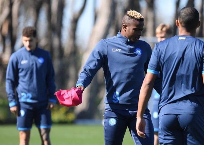 Victor Osimhen, actual jugador del Nápoles