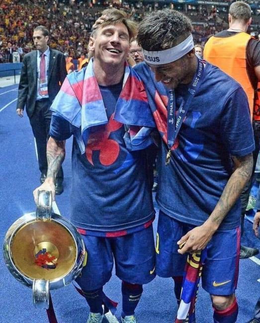 Messi y Neymar