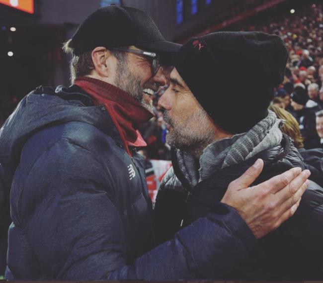 Klopp y Guardiola