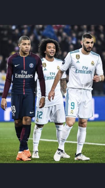 Benzema y Mbappé