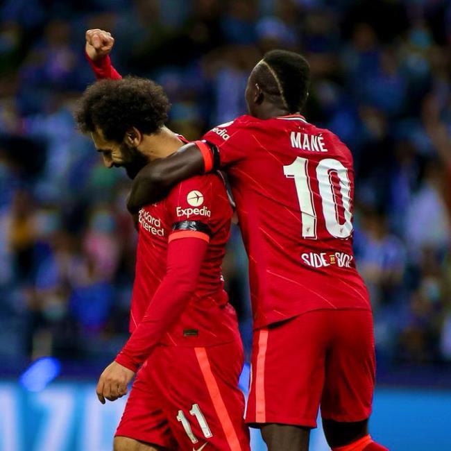 Mohamed Salah y Sadio Mané