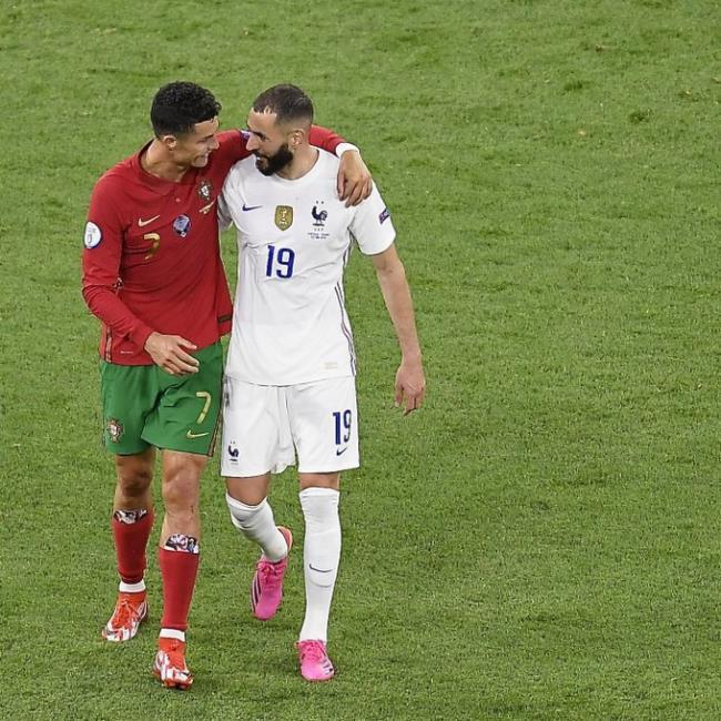 Cristiano Ronaldo y Benzema