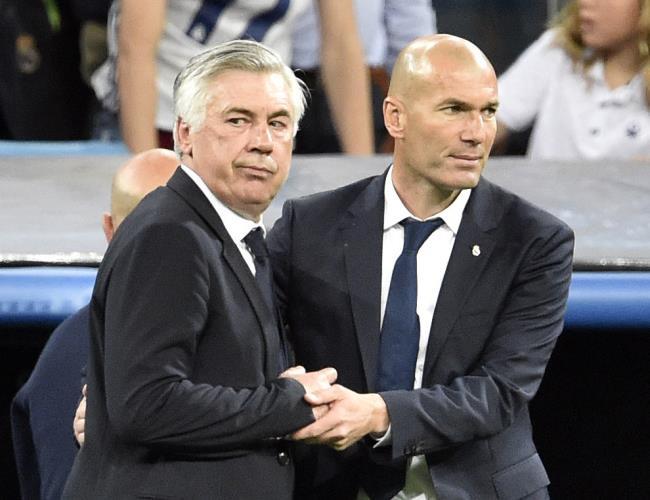 Ancelotti, Zidane