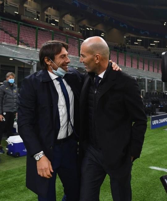 Conte y Zidane