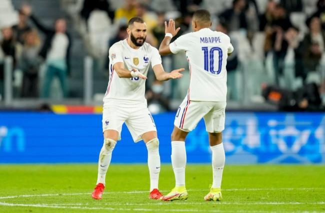 Benzema y Mbappé