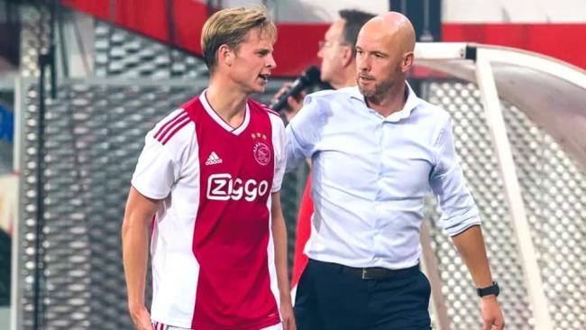 de jong y ten hag