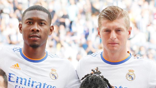 Alaba y Kroos