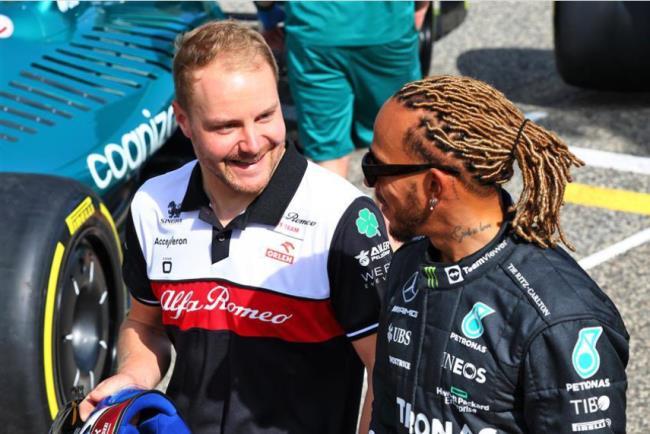 Bottas y Hamilton
