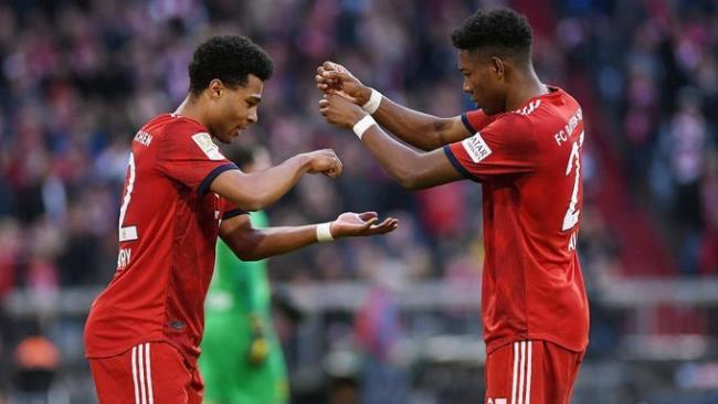 gnabry y alaba