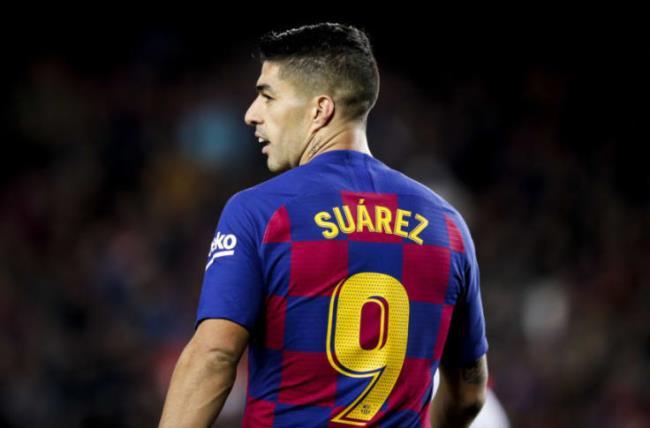 Luis Suárez con el Barça