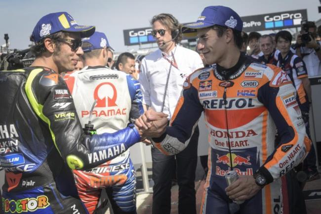 Rossi y Márquez