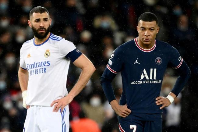 Mbappé y Benzema