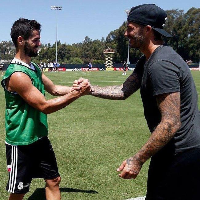 isco y beckam