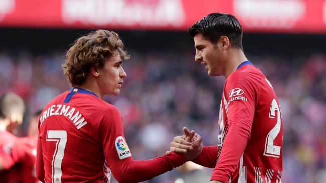 Griezmann y Morata