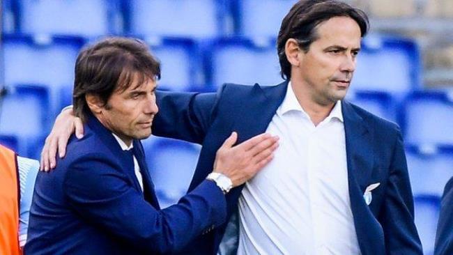 Antonio Conte y Simone Inzaghi