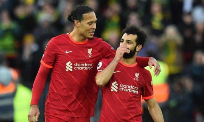 Van Dijk y Salah