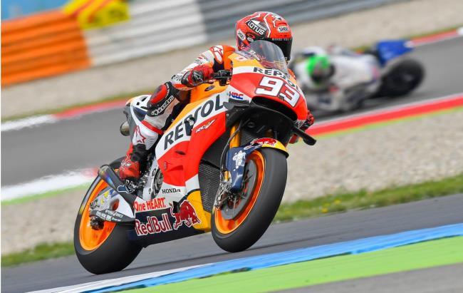 Marc Márquez en la Honda