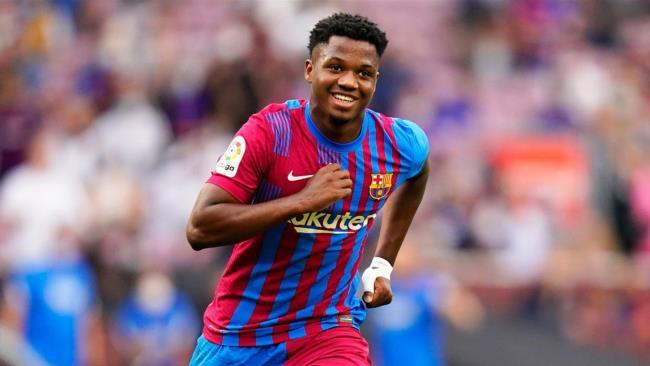Ansu Fati en el Barça
