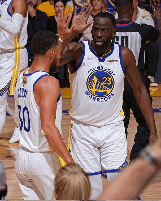 Stephen Curry y Dramond Green