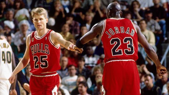 Steve Kerr y jordan